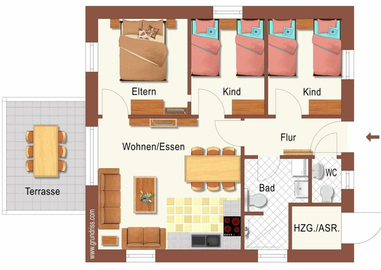 Emsperle Villa Oberlangen Kültér fotó
